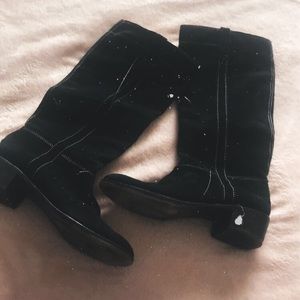Cute black fall boots VINTAGE